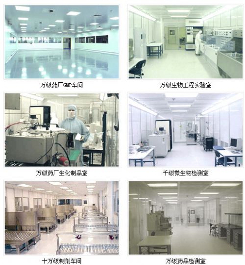 制藥廠GMP潔凈室